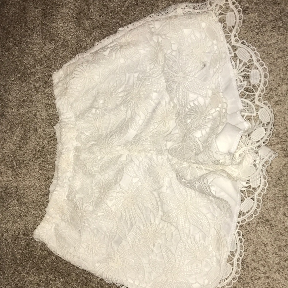 cute lace shorts